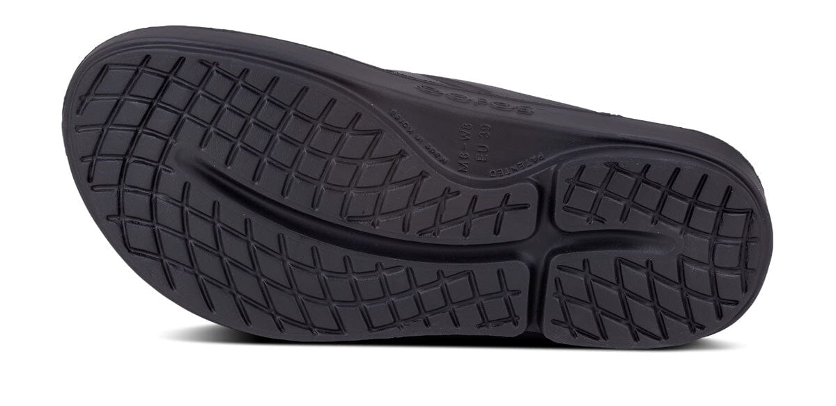 OOFOS Unisex OOriginal Thong Sandal - Black 