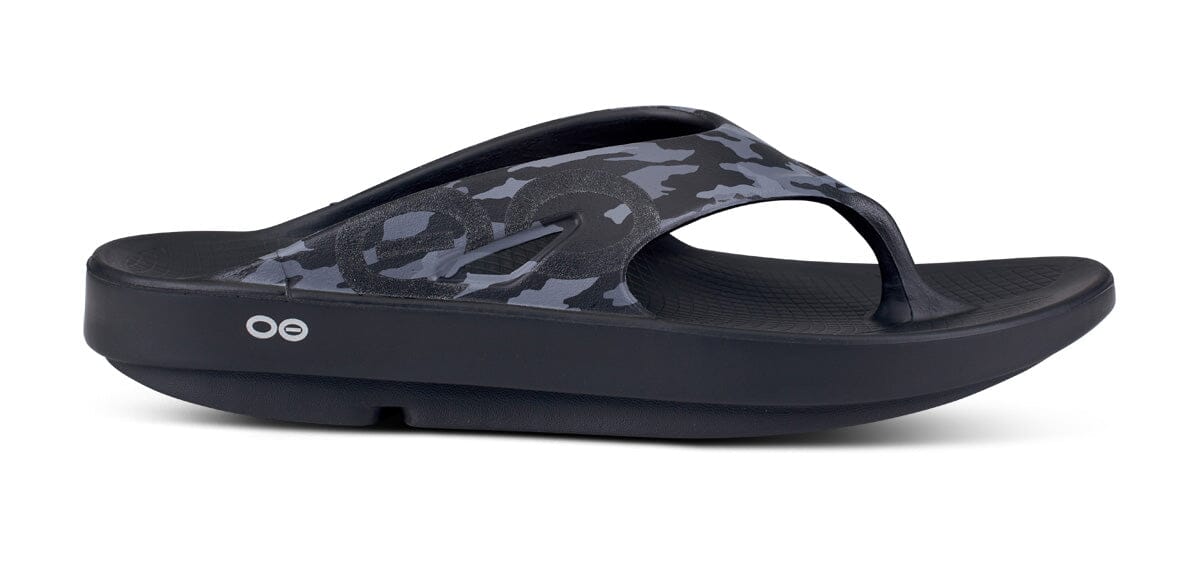 OOFOS Unisex OOriginal Sport Thong Sandal - Black Camo 