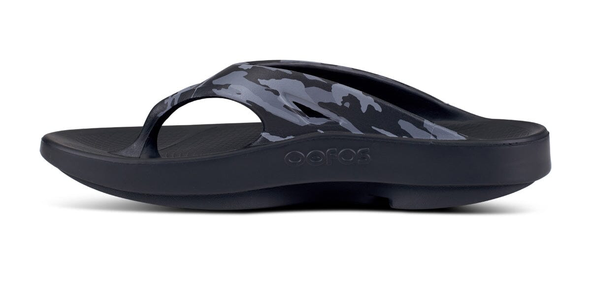 OOFOS Unisex OOriginal Sport Thong Sandal - Black Camo 