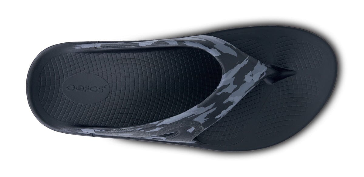OOFOS Unisex OOriginal Sport Thong Sandal - Black Camo 