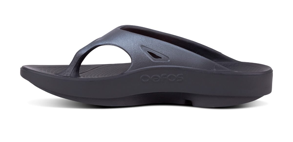 OOFOS Unisex OOriginal Sport Thong Sandal - Graphite 