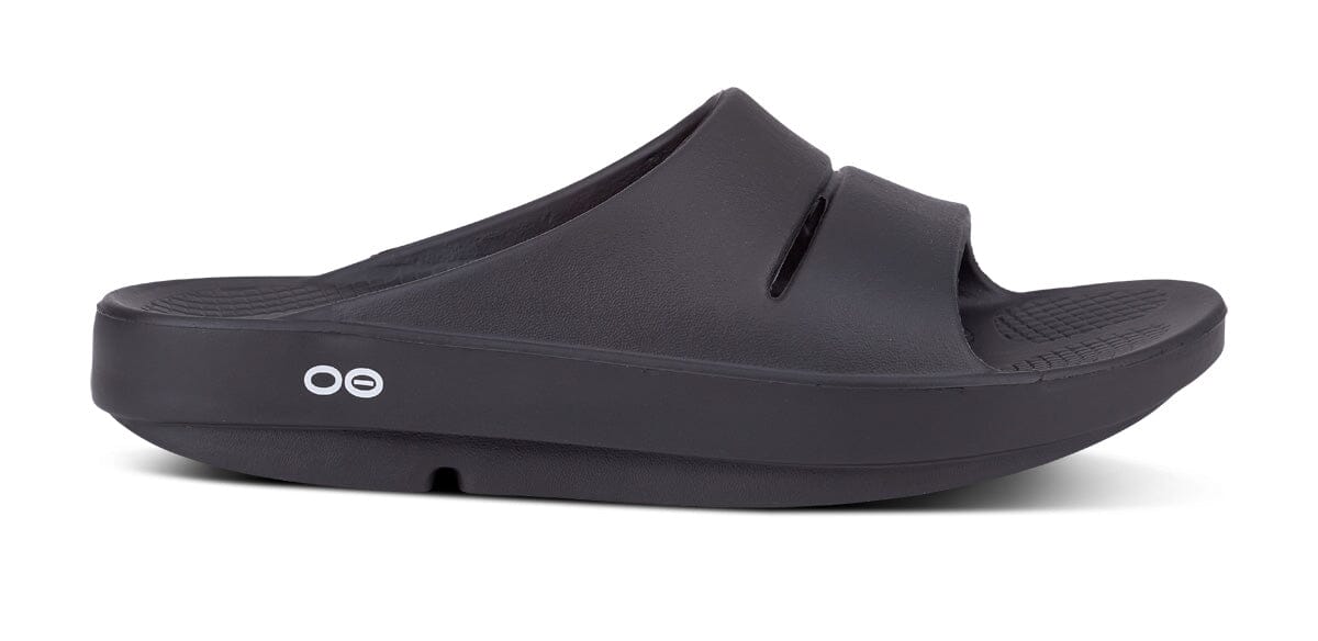 OOFOS Unisex OOahh Slide Sandal - Black 