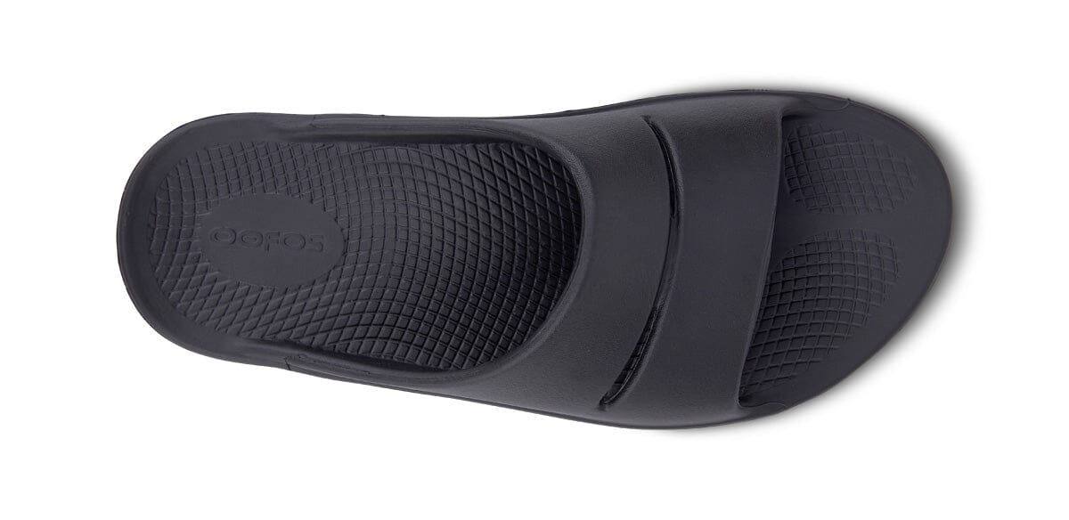 OOFOS Unisex OOahh Slide Sandal - Black 