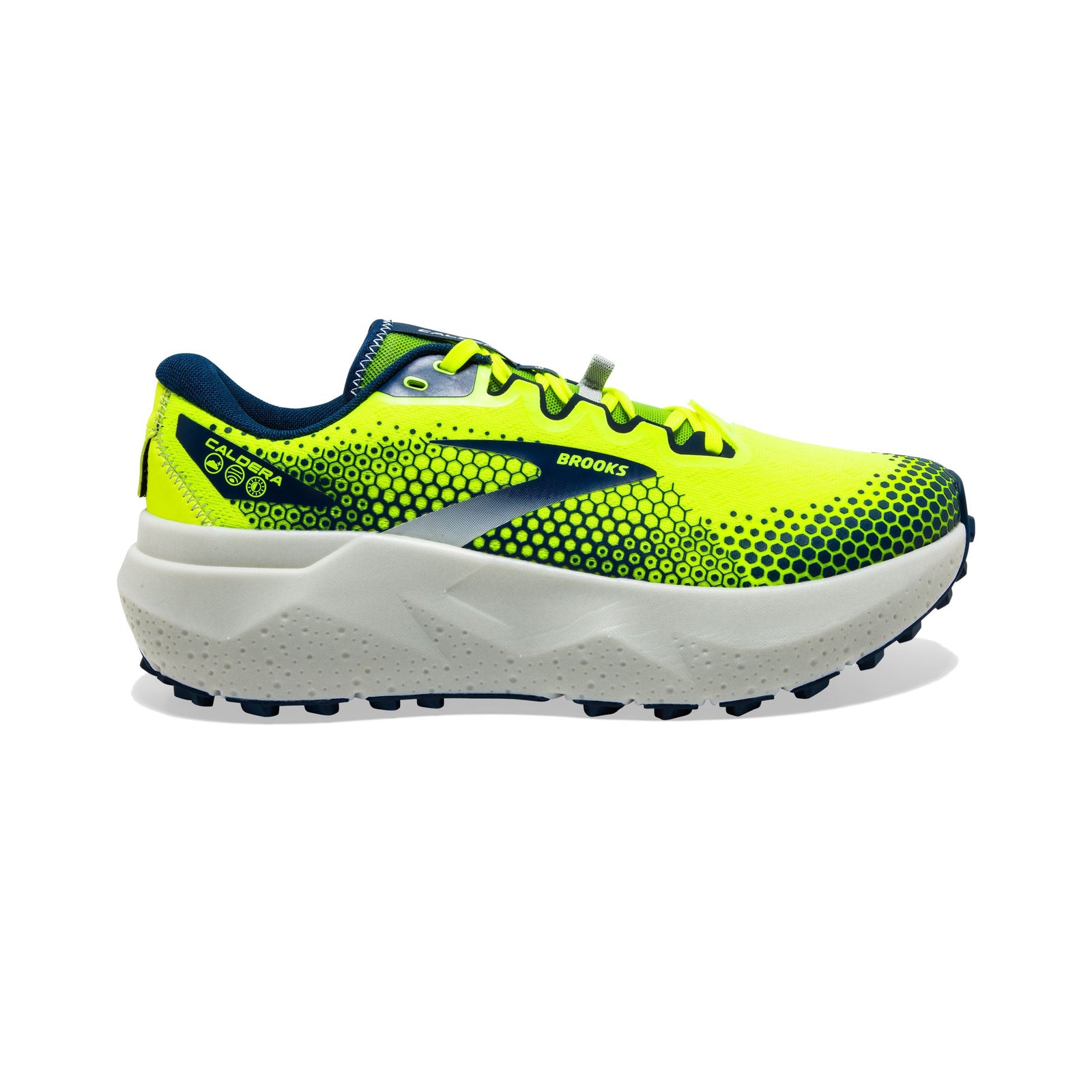 Brooks Men's Caldera 6 Trail Running Shoes Nightlife/Titan/Oyster Mushroom US 7.5 
