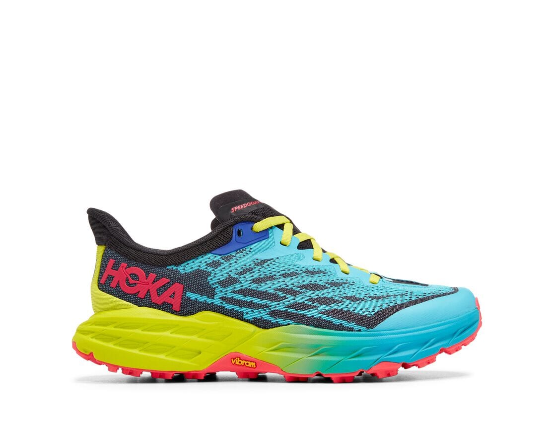 HOKA SPEEDGOAT 5 BLACK EVENING PRIMROSE - スポーツ・アウトドア