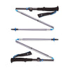 Black Diamond Distance FLZ Trekking Poles 2022 Pewter 105-125cm 