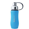 Thinksport Insulated Sports Bottle (12oz 350ml) COATED LIGHT BLUE 