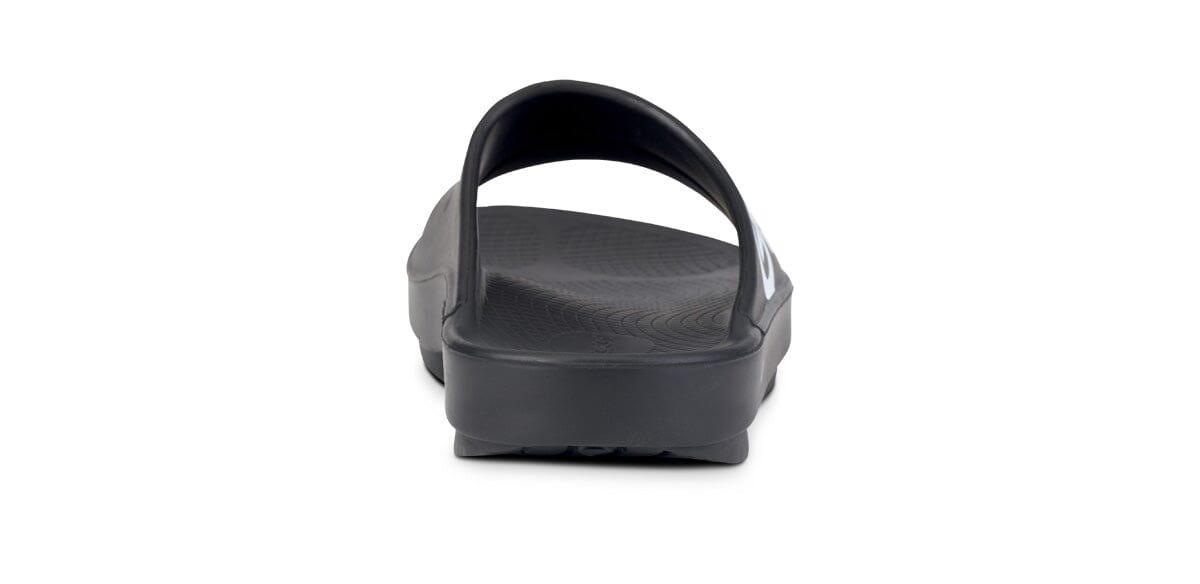 Men's OOahh Sport Slide Sandal - Black White 