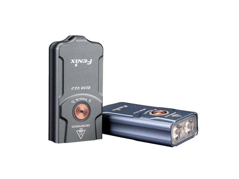 Fenix E03R V2.0 All-Metal Keychain Flashlight 