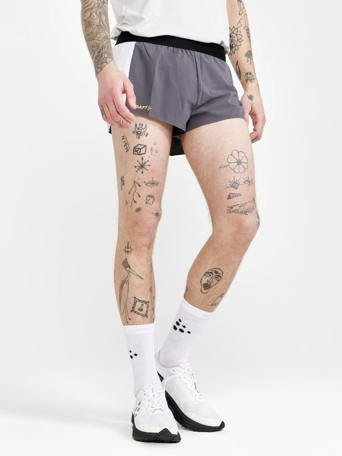 CRAFT Men's Pro Hypervent Running Split Shorts - Hillmalaya