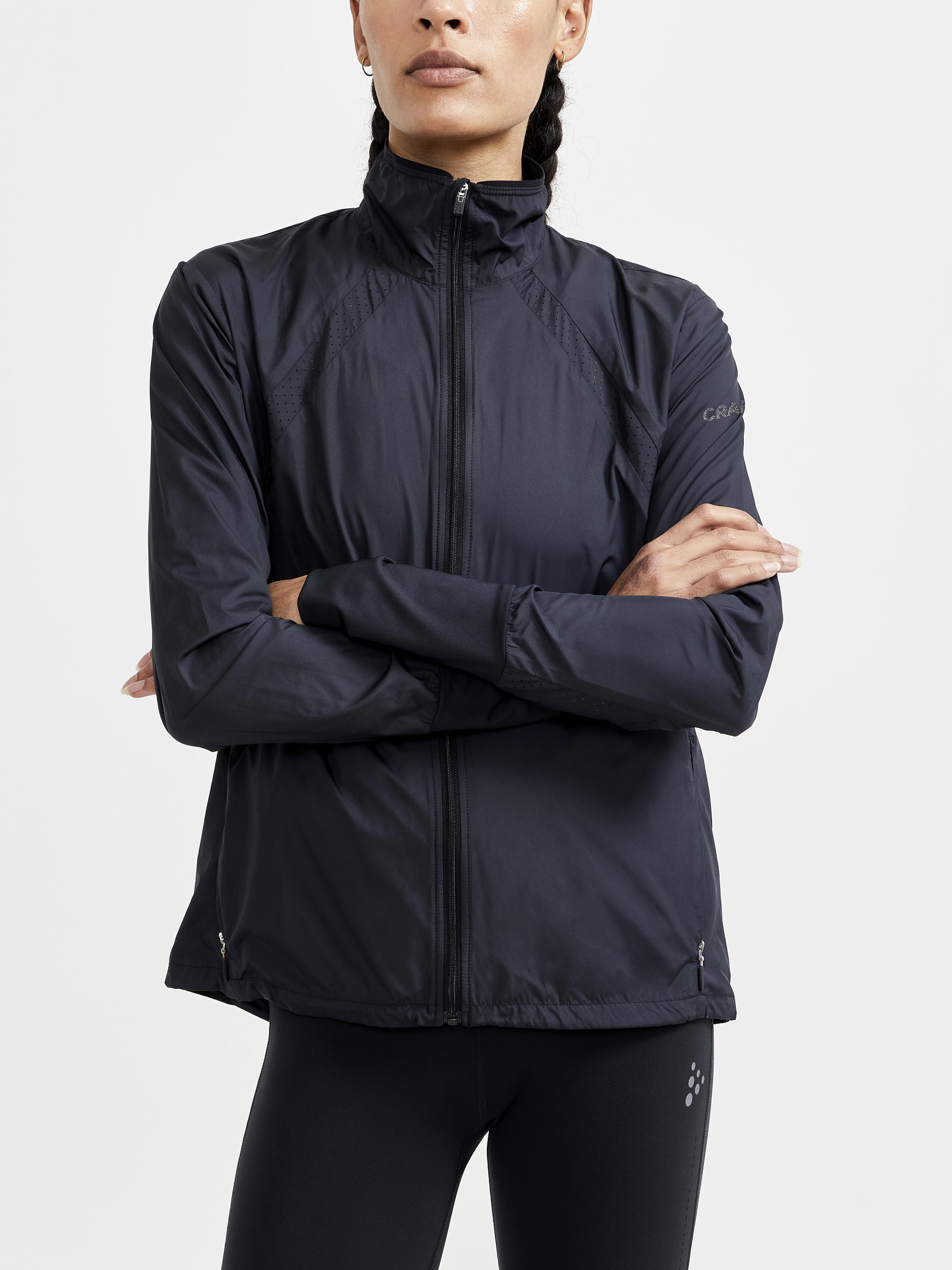 CRAFT Women's Adv Essence Wind Jacket Black XS 