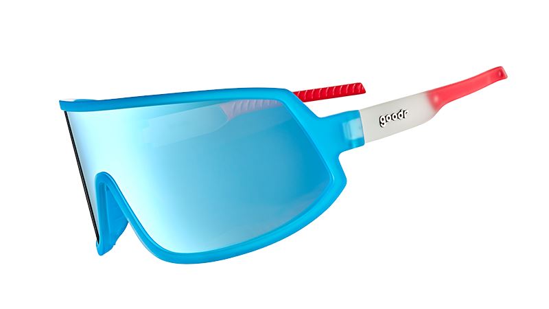 goodr Wrap G - Sports Sunglasses - Scream If You Hate Gravity Default OS 