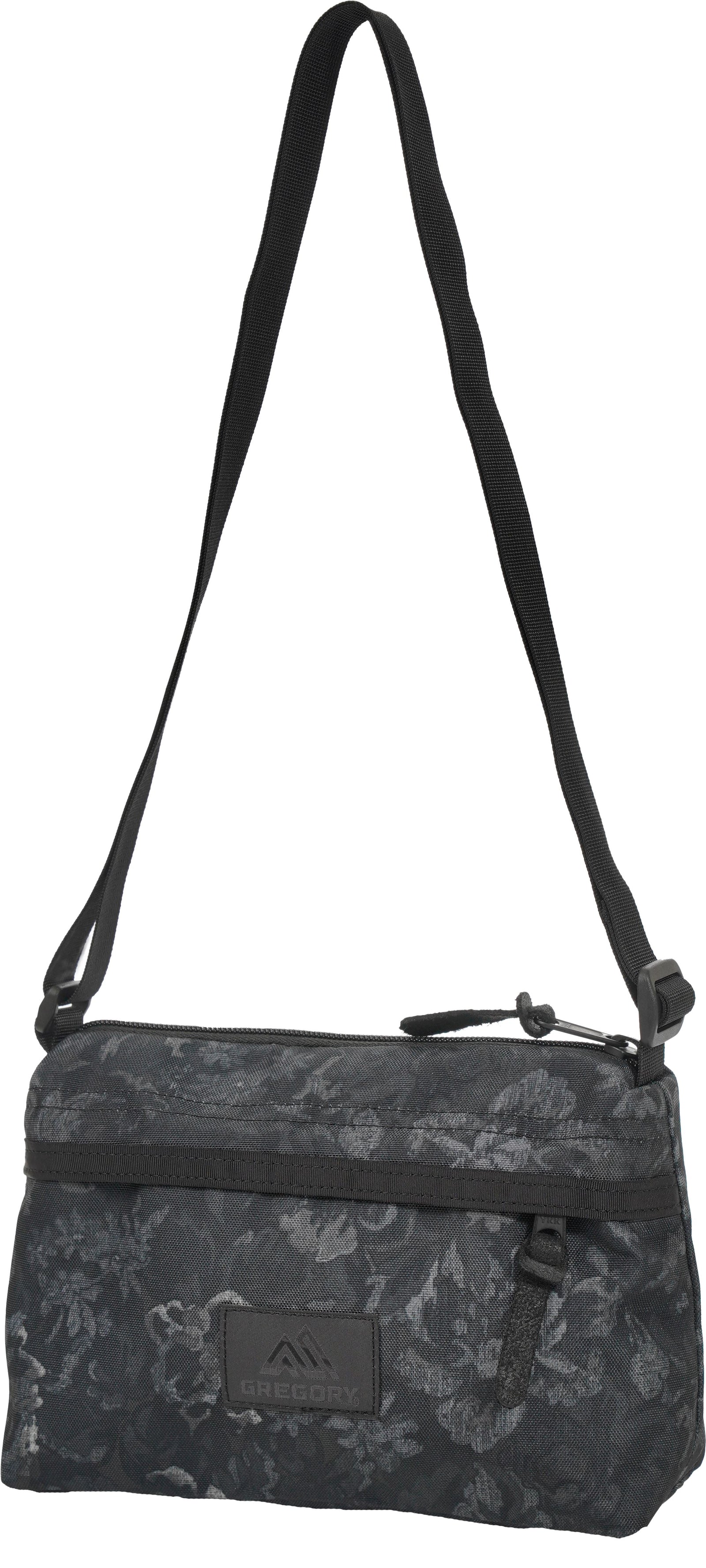 Gregory Envelope Shoulder Messenger Bag Black Tapestry 