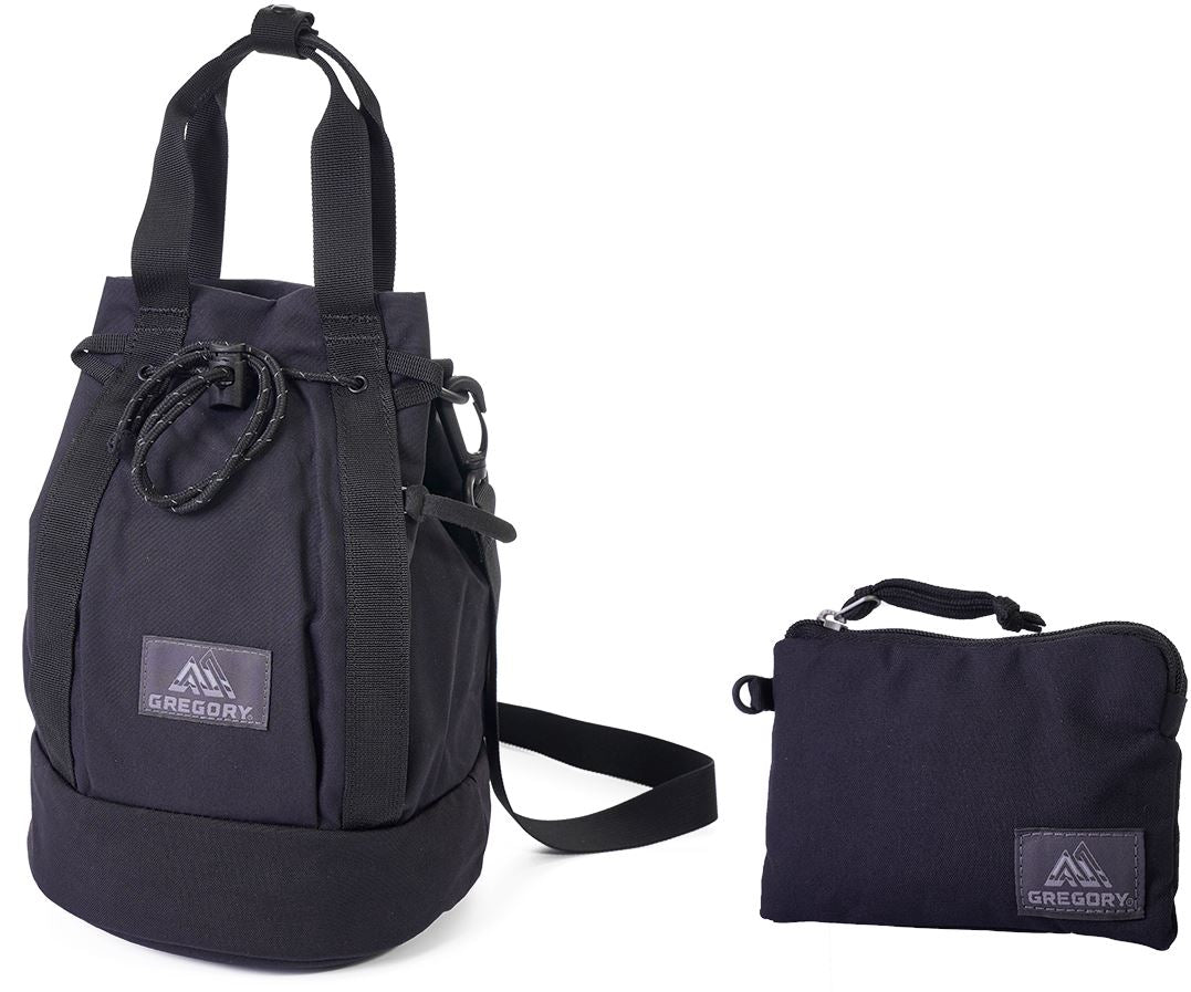Gregory Ladybird 2Way Bucket Backpack Indi Black 