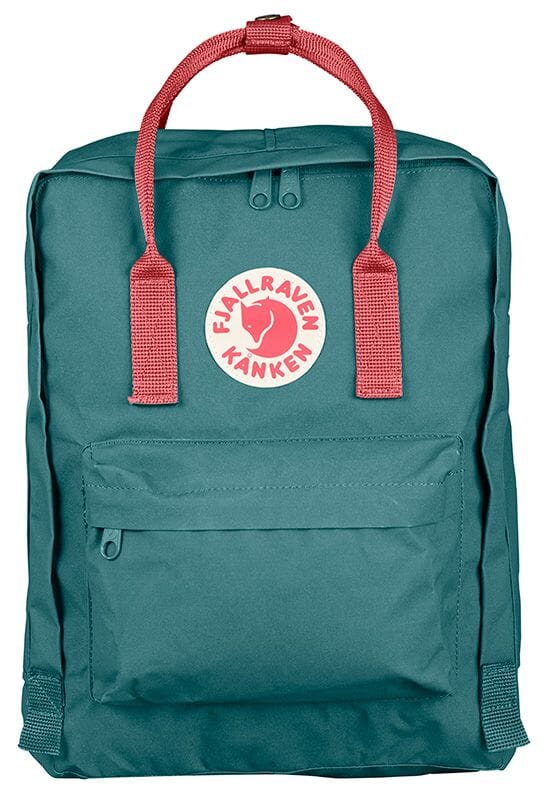 Fjallraven Kanken Backpack Frost Green/Peach Pink 
