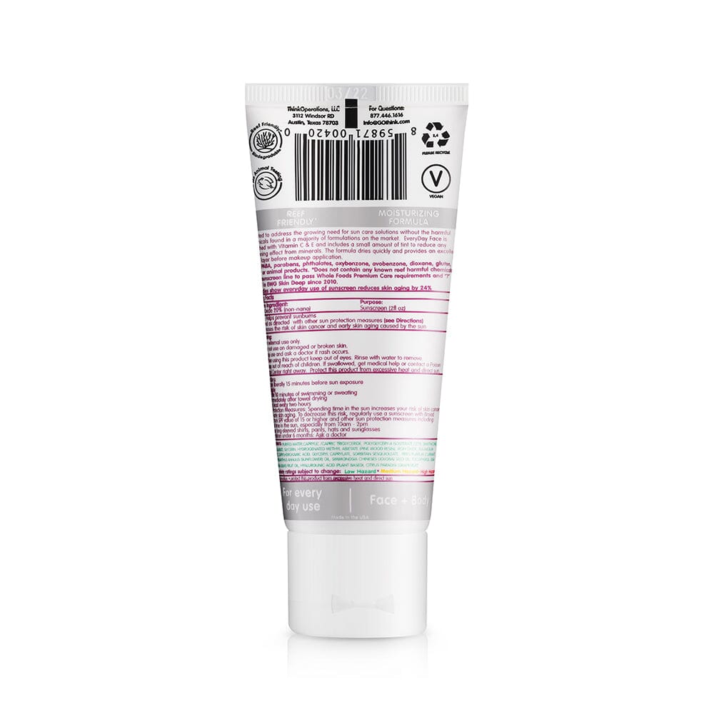 Think Everyday Face Sunscreen 2oz - Naturally Tinted 