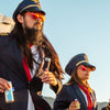 goodr MACH G - Sports Sunglasses - Captain Blunt's Red-Eye 