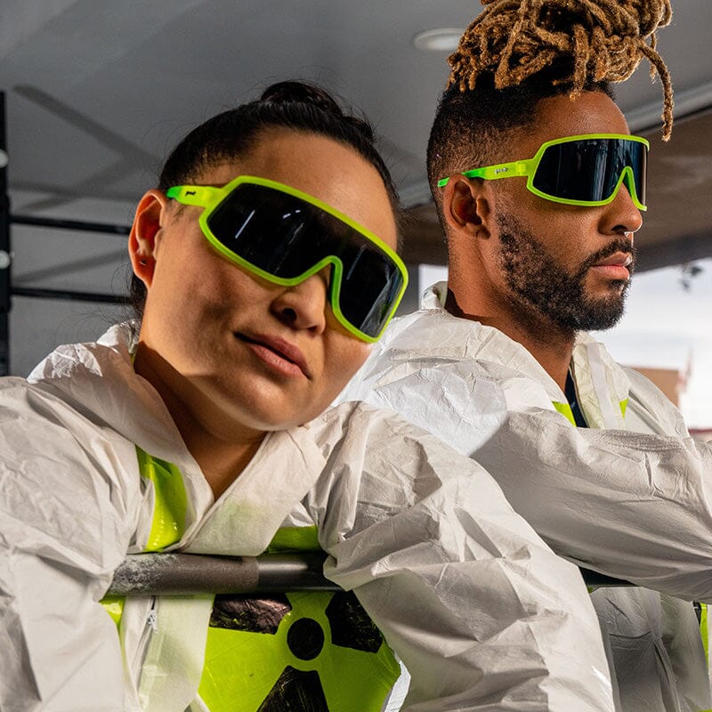 goodr Wrap G - Sports Sunglasses - Nuclear Gnar 