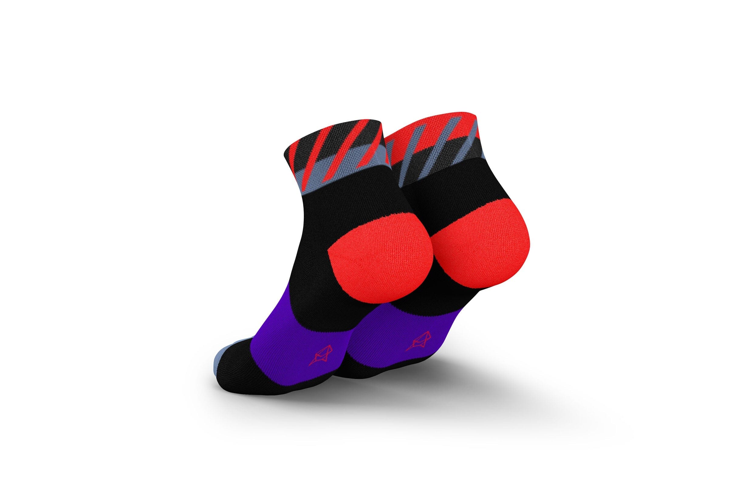 Incylence Running Disrupts Short Black Inferno Socks 