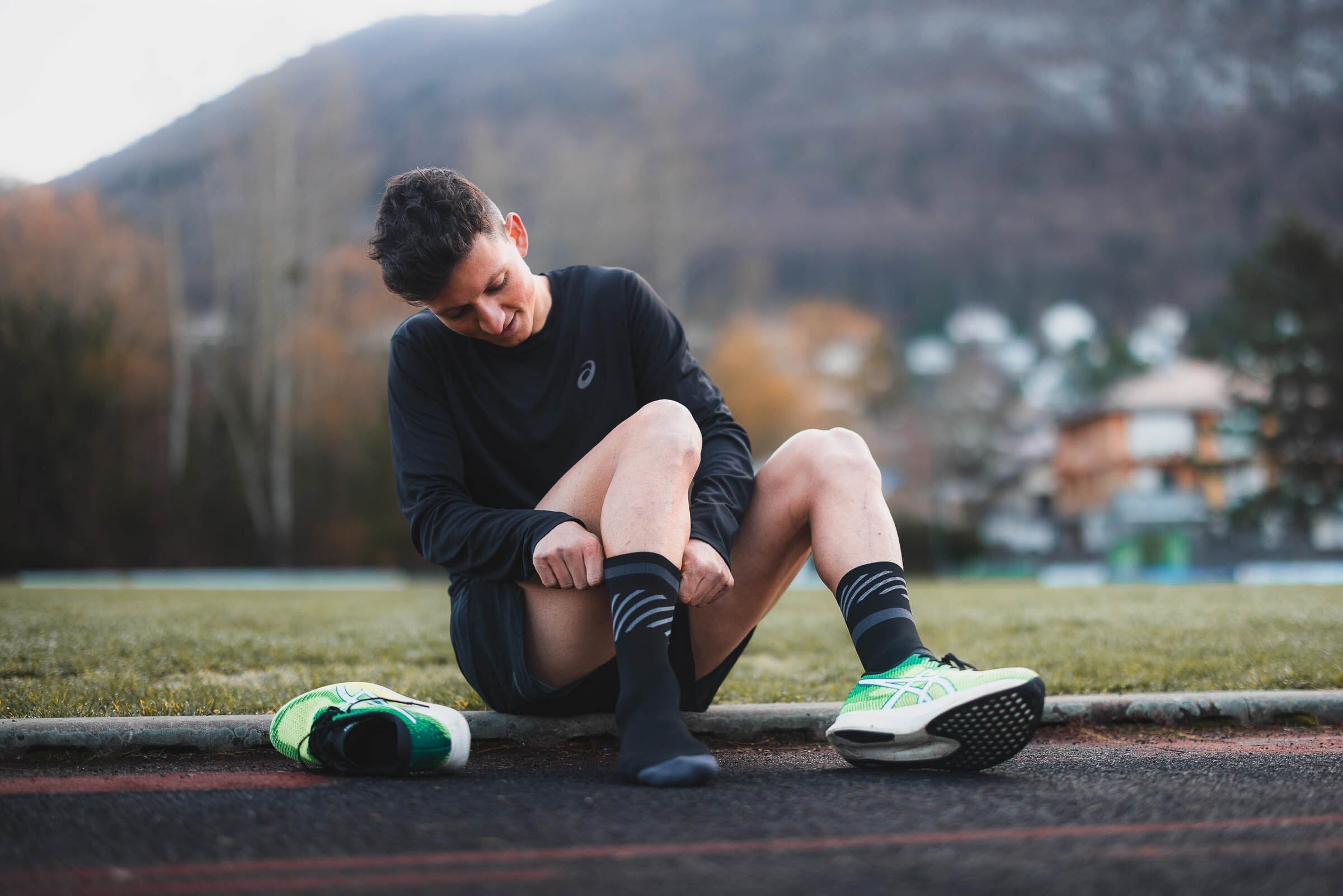 Incylence Running Disrupts Black Socks 