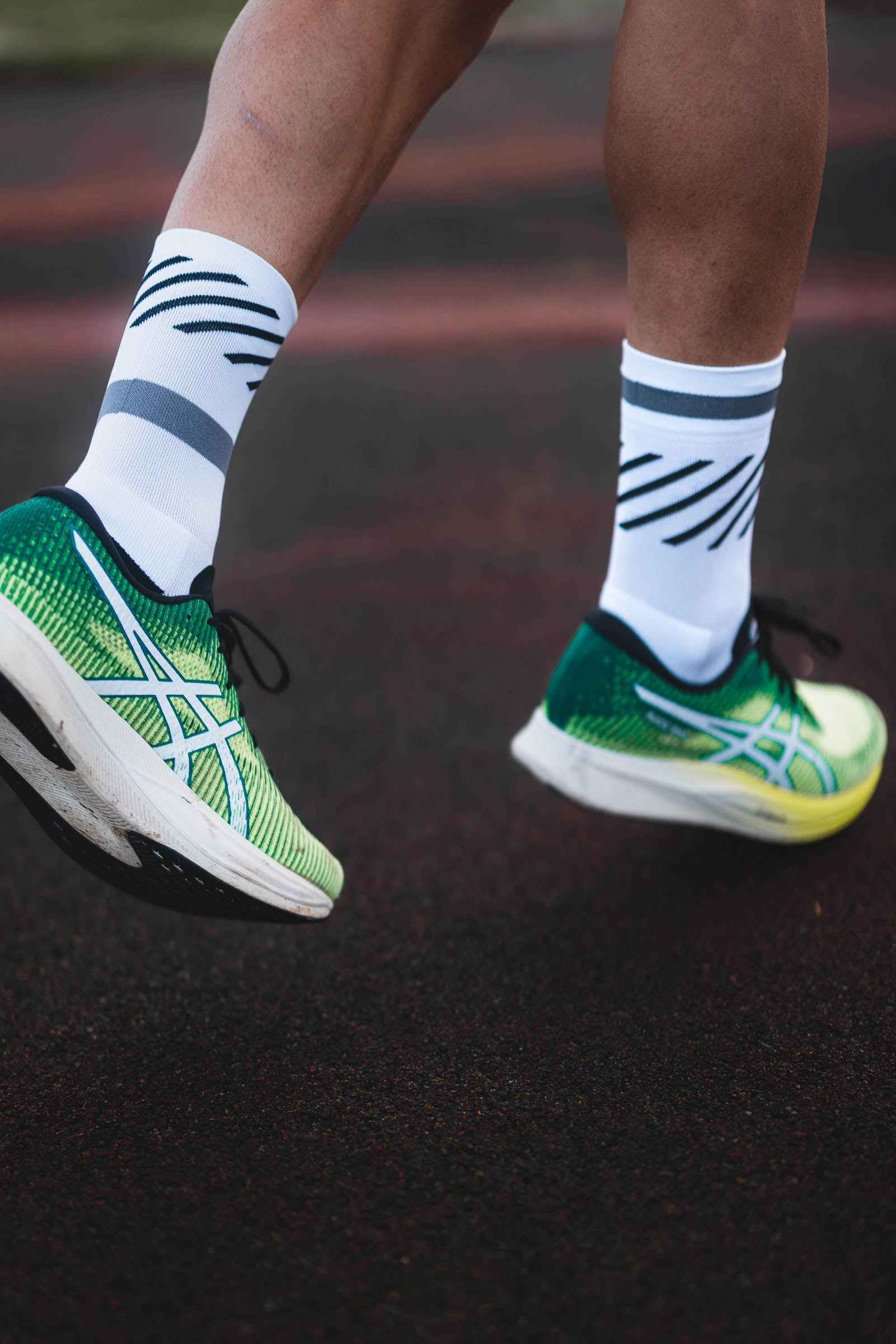 Incylence Running Disrupts White Socks 