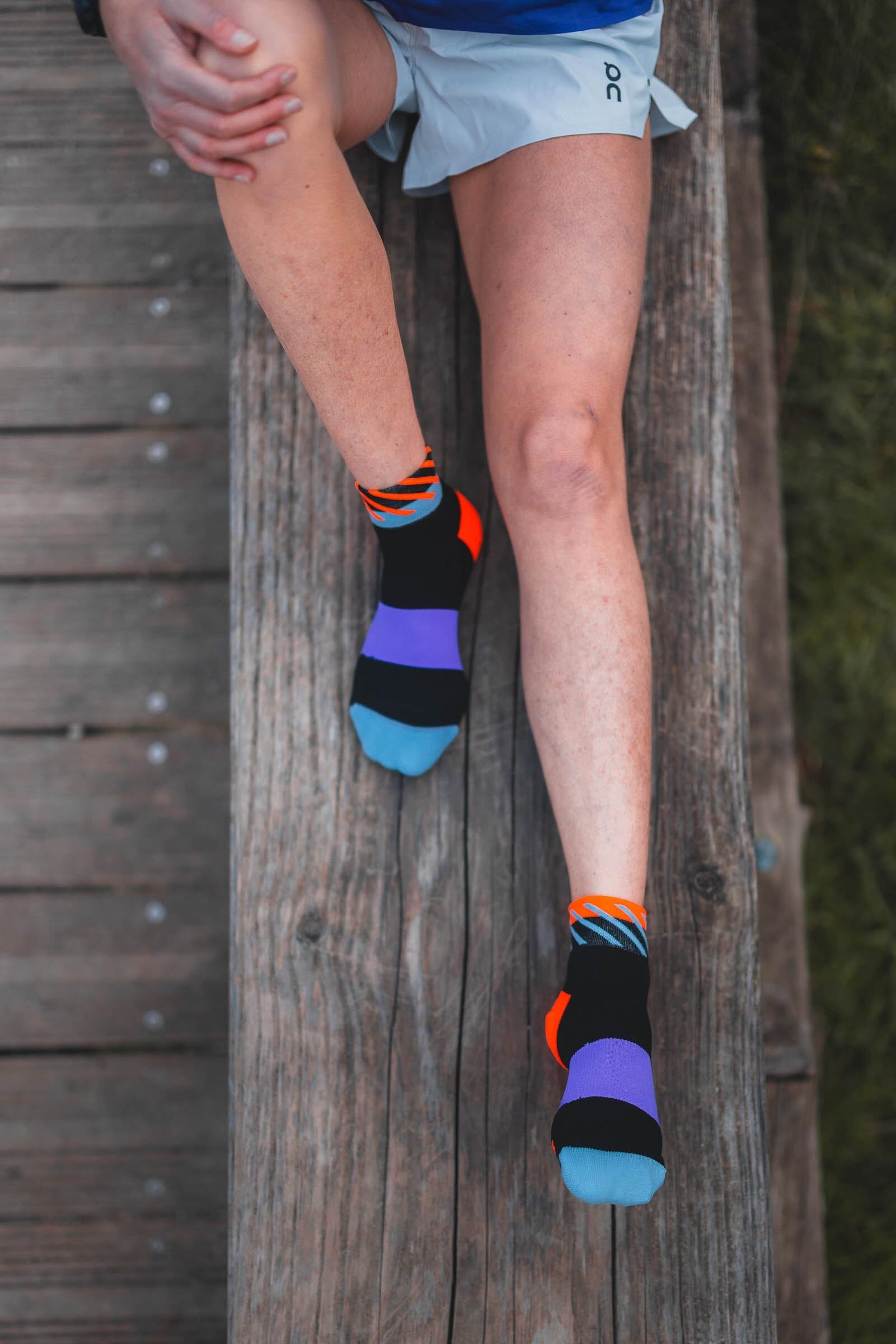 Incylence Running Disrupts Short Black Inferno Socks 