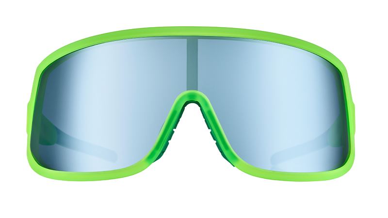 goodr Wrap G - Sports Sunglasses - Nuclear Gnar 