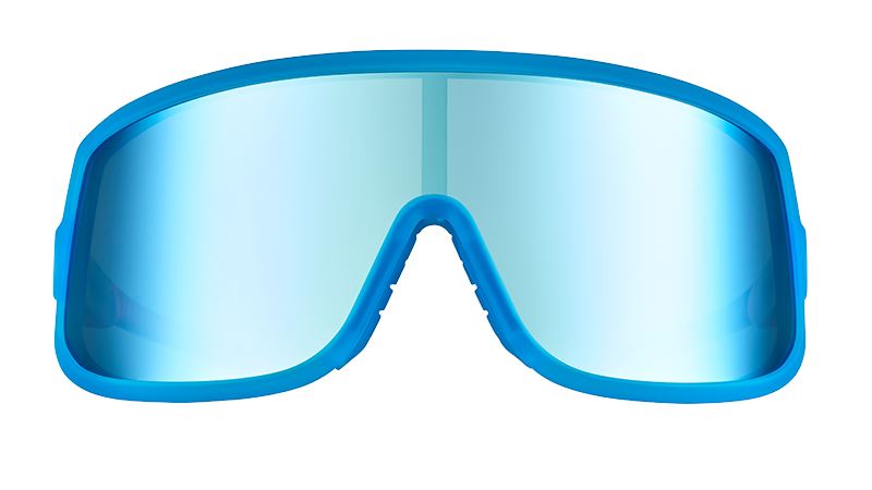 goodr Wrap G - Sports Sunglasses - Scream If You Hate Gravity 
