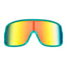 goodr Wrap G - Sports Sunglasses - Save A Bull, Ride A Rodeo Clown 