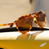 goodr MACH G - Sports Sunglasses - Amelia Earhart Ghosted Me 