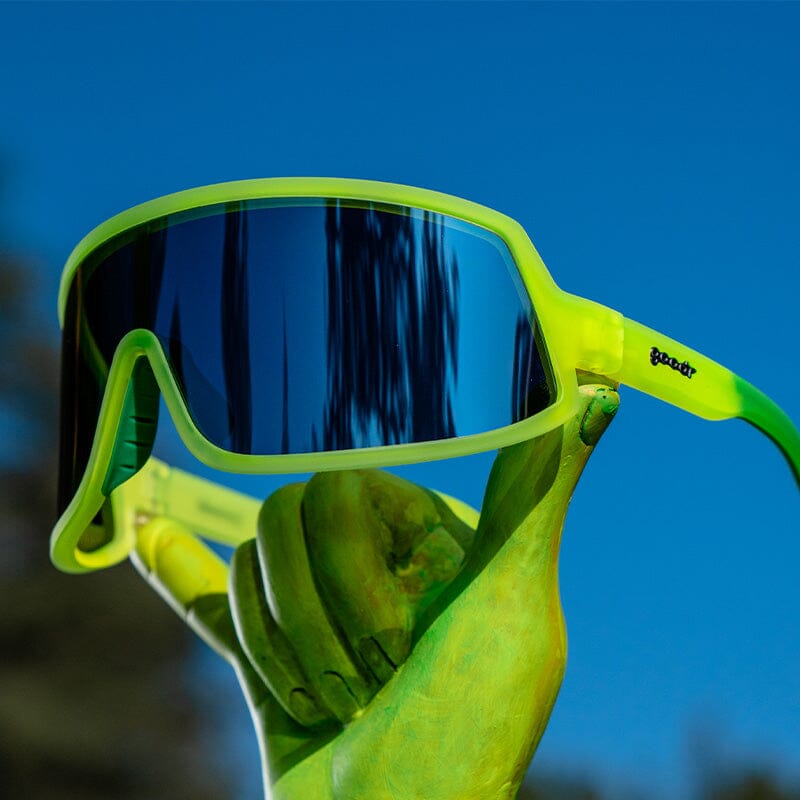 goodr Wrap G - Sports Sunglasses - Nuclear Gnar 