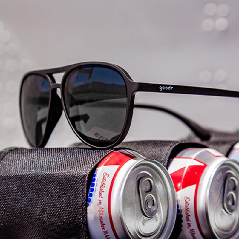 goodr MACH G - Sports Sunglasses - Operation: Blackout 