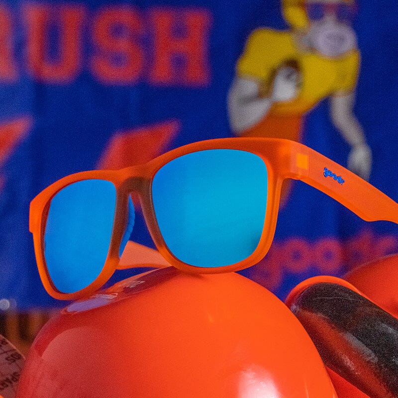goodr BFG - Sports Sunglasses - That Orange Crush Rush 