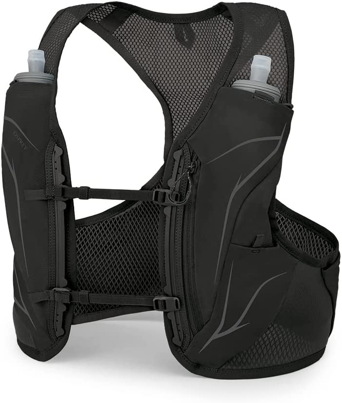 Osprey Duro Men's LT Trail Running Vest-Pack with Flasks Dark Charcoal Grey L 