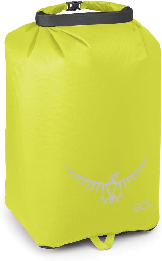 Osprey Ultralight Dry Sack 30 Litre - Waterproof Stuff Sack Electric Lime 