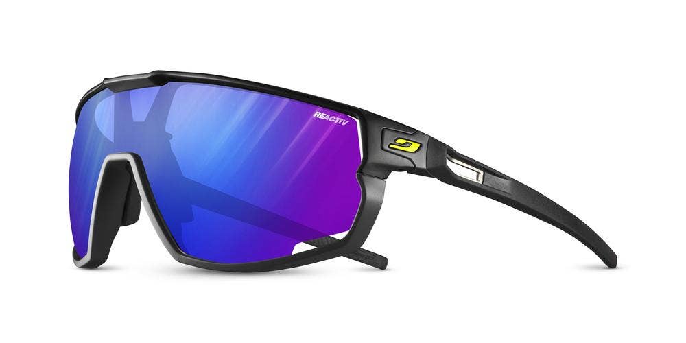 Julbo Rush Sunglasses BLACK / BLACK REACTIV P0-3 OS