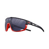 Julbo Rush Sunglasses BLACK / ORANGE FLUO REACTIV P0-3 OS