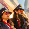 goodr MACH G - Sports Sunglasses - Captain Blunt's Red-Eye 