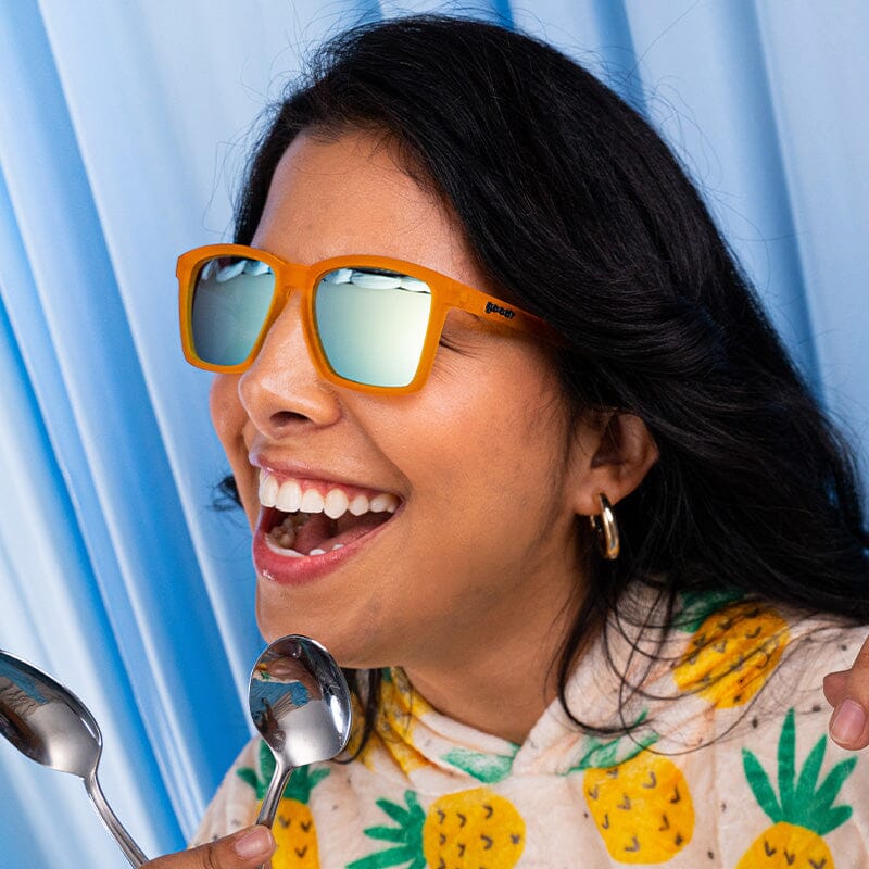 goodr LFG - Sports Sunglasses - Never the Big Spoon 