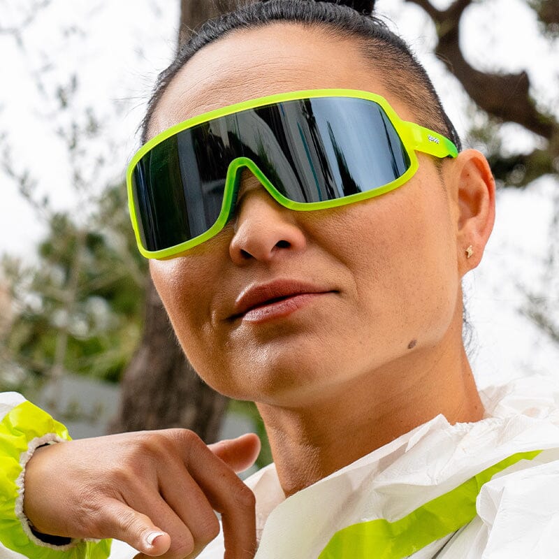 goodr Wrap G - Sports Sunglasses - Nuclear Gnar 
