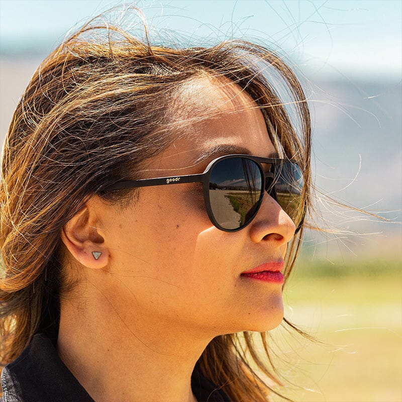 goodr MACH G - Sports Sunglasses - Operation: Blackout 