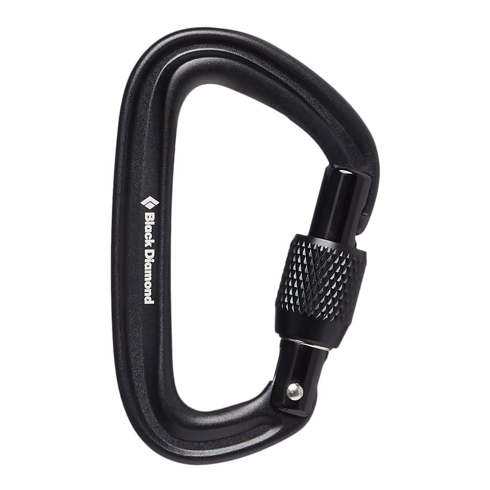 Black Diamond LiteForge Screwgate Carabiner Black 1pc 