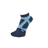 YAMAtune Spider Arch Short 5 Toe Non-slip Dots Socks Navy x L.Blue 49 23-25cm | EU 37-40 