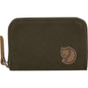 Fjallraven Zip Card Holder Dark Olive OS 