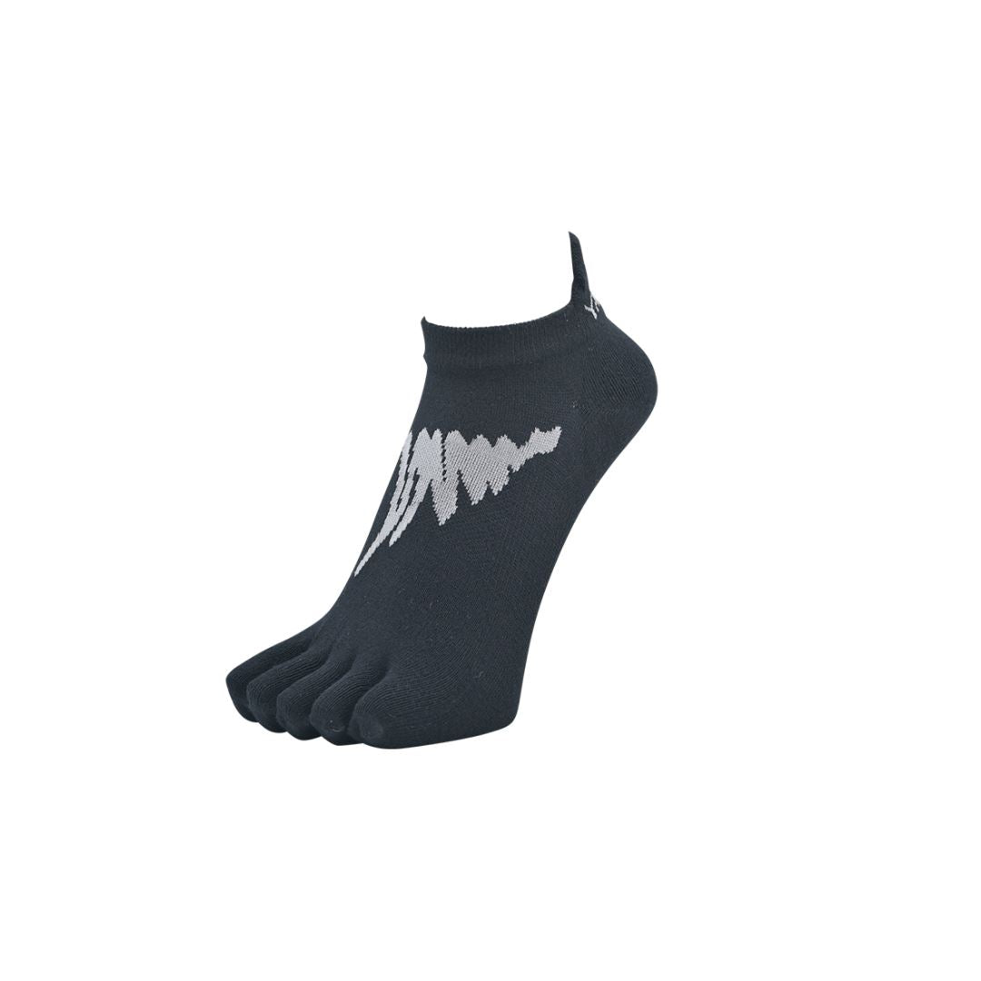 YAMAtune Track & Field Lightweight Short 5 Toe Socks Black 80 23-25cm | EU 37-40 