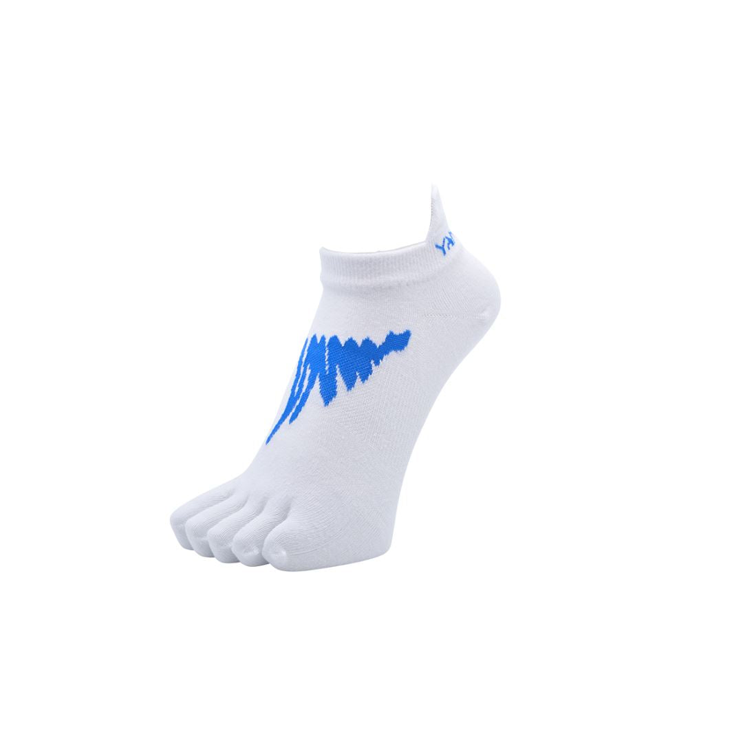 YAMAtune Track & Field Lightweight Short 5 Toe Socks White 01 23-25cm | EU 37-40 