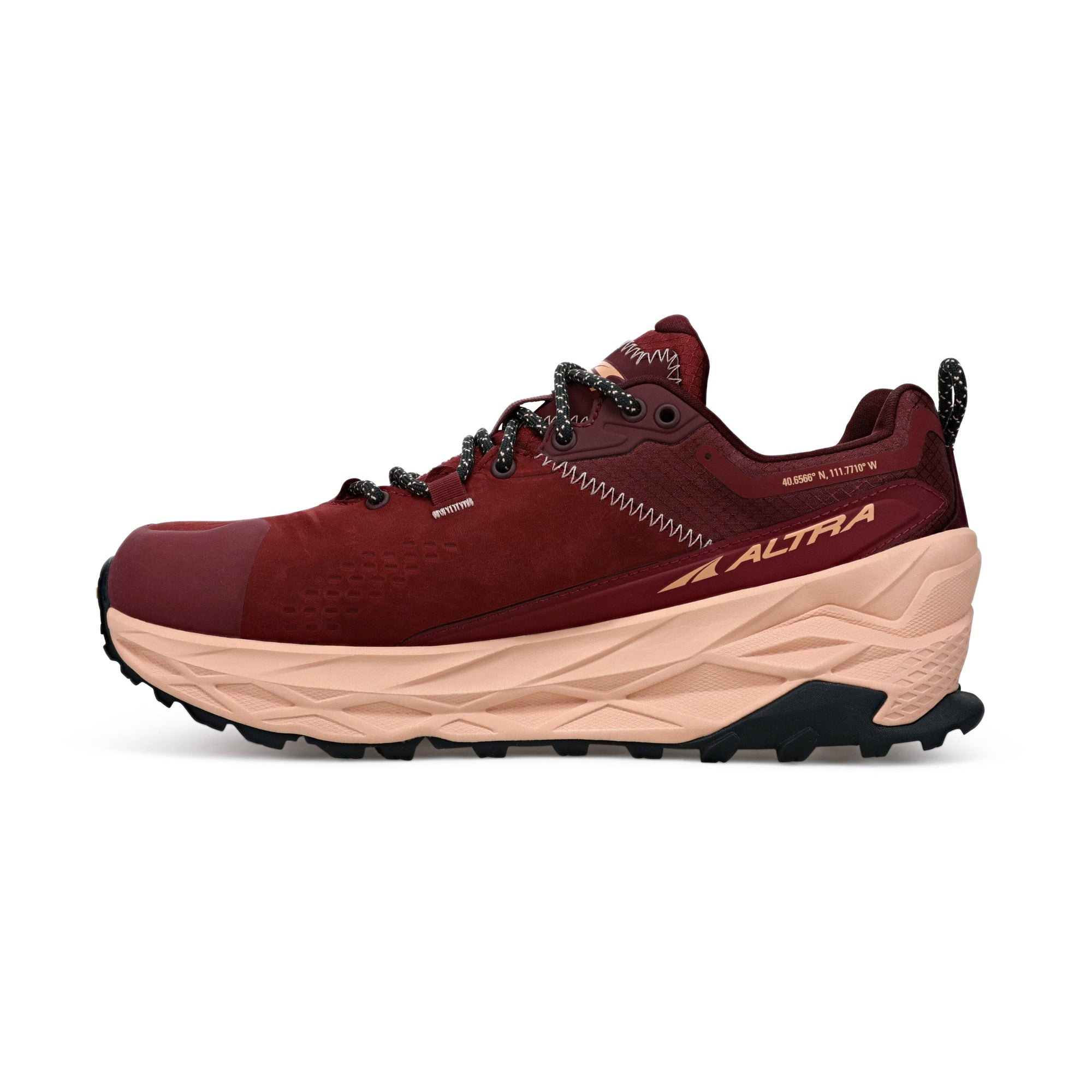 Altra Women's Olympus 5 Hike Low GTX Hiking Shoes Maroon US 6 | EUR 37 | UK 4 