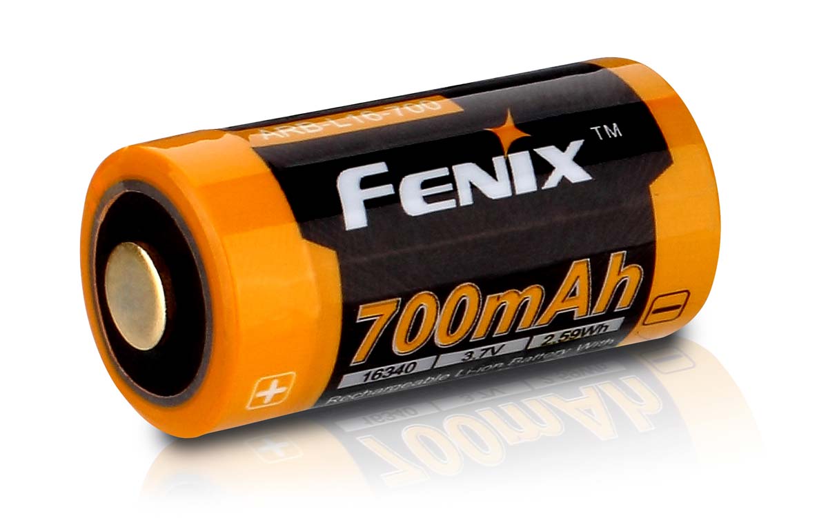 Fenix ARB-L16-700-Rechargeable 16340 Battery 