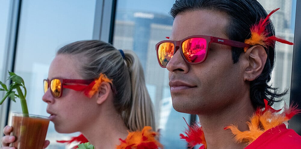 goodr OG - Sports Sunglasses - Phoenix At A Bloody Mary Bar 