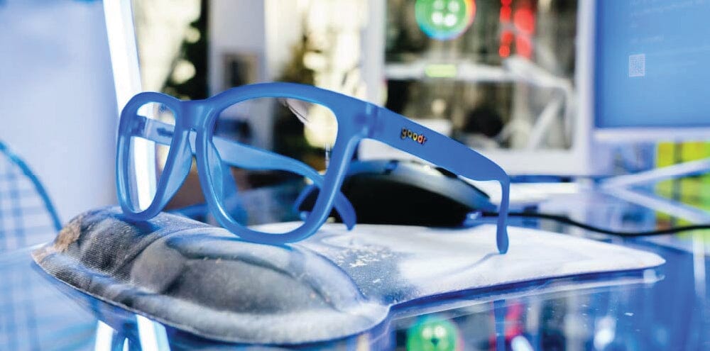 goodr OG - Sports Sunglasses - Blue Shades of Death 
